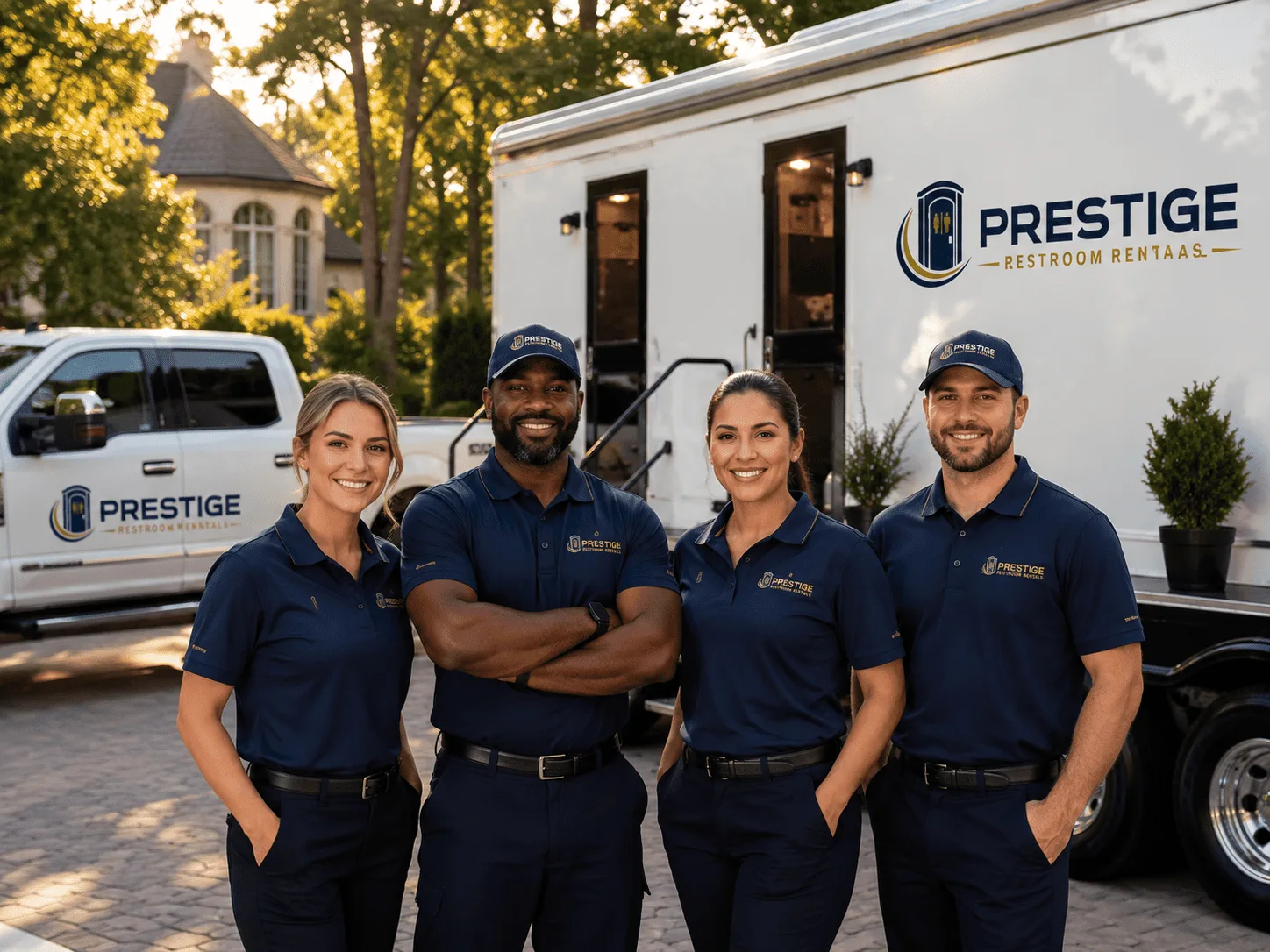 Trusted Luxury Portable Restrooms company in Dawson, IL